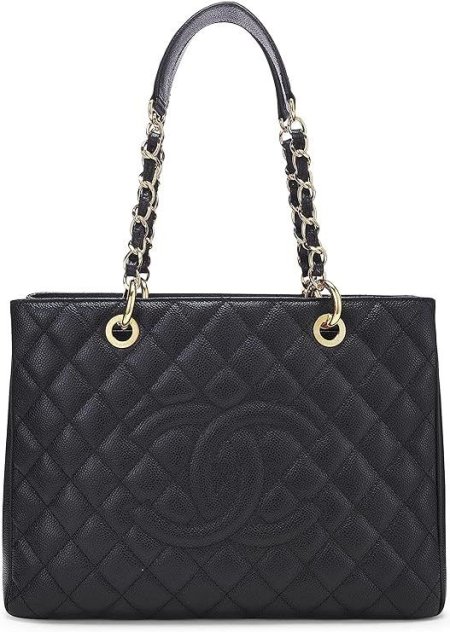 CHANEL BLACK CAVIAR LARGE TIMELESS CLASSIC GRAND SHOPPER TOTE BAG GHW – BOUTIQUE PATINA - اسود،كافيار هاردوير ذهبي