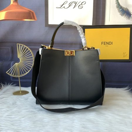 Premium Fendi Tote Bag for Women (LAK324) - اسود