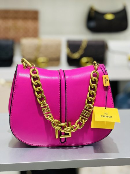 Fendi Small C’mon Bag - فوشي