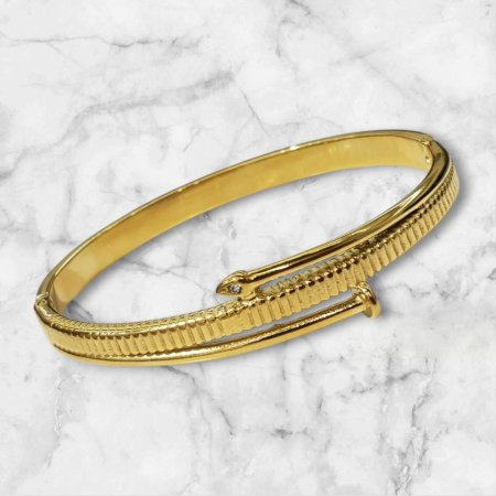 cartier bracelet - ذهبي